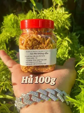 Hình ảnh Tỏi phi không dầu 100g