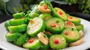 Hình ảnh Mướp xào tỏi