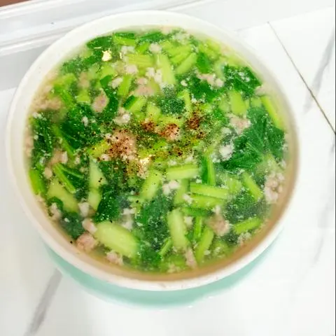 Hình ảnh Canh Cải Ngọt Thịt Bằm