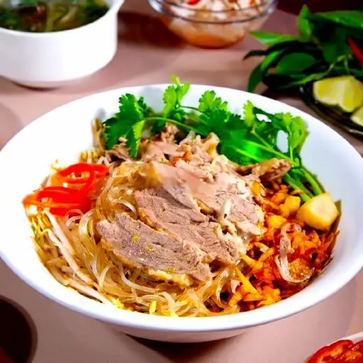Hình ảnh Miến ngan trộn
