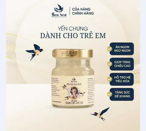 Hình ảnh Yến chưng dành cho trẻ em