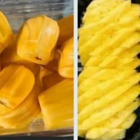 Hình ảnh Thơm và Mít Muối Tây Ninh lạnh ngon 500gr
