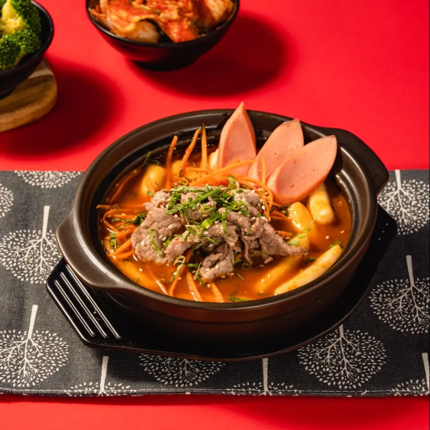 Hình ảnh tokbokki bò
