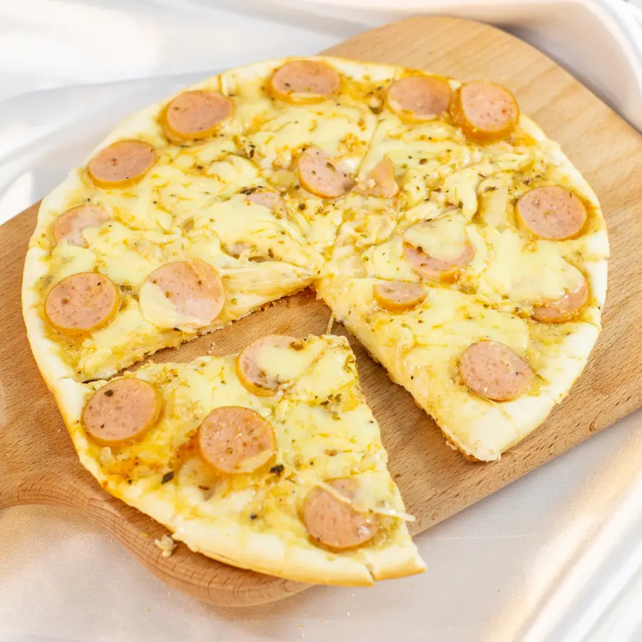 Hình ảnh Pizza xúc xích - size S 16cm