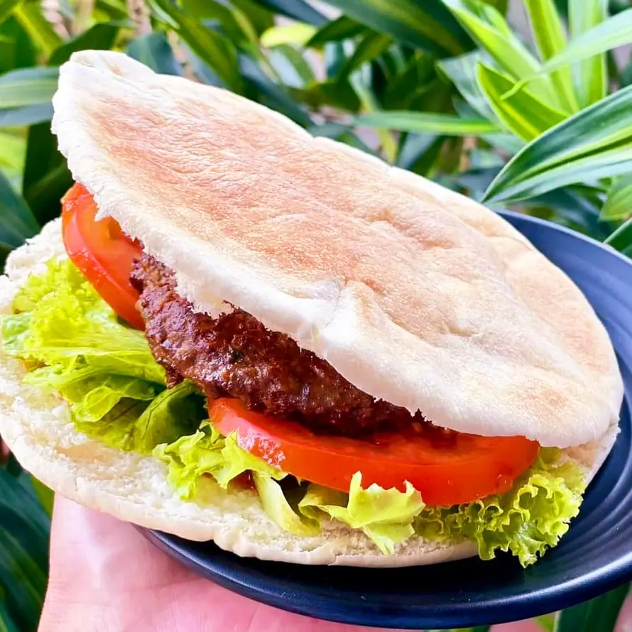 Hình ảnh Bánh pita bò trứng