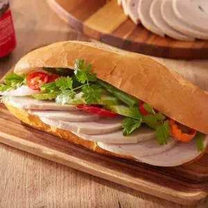 Hình ảnh Bánh Mì Chả Lụa Đặc Biệt