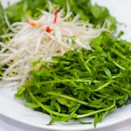 Hình ảnh Rau Thêm Ăn Với Cháo