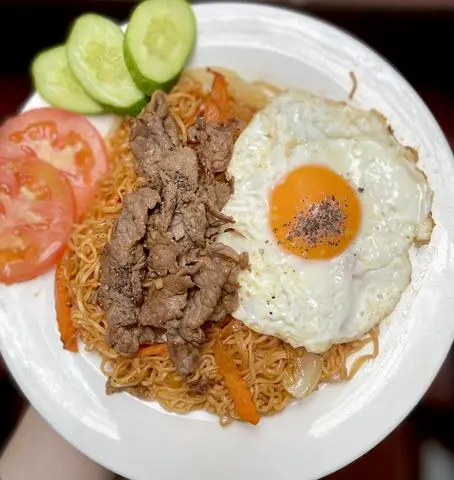 Hình ảnh MÌ GÓI XÀO BÒ TRỨNG