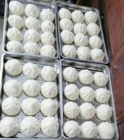 Hình ảnh bánh bao chay hấp 