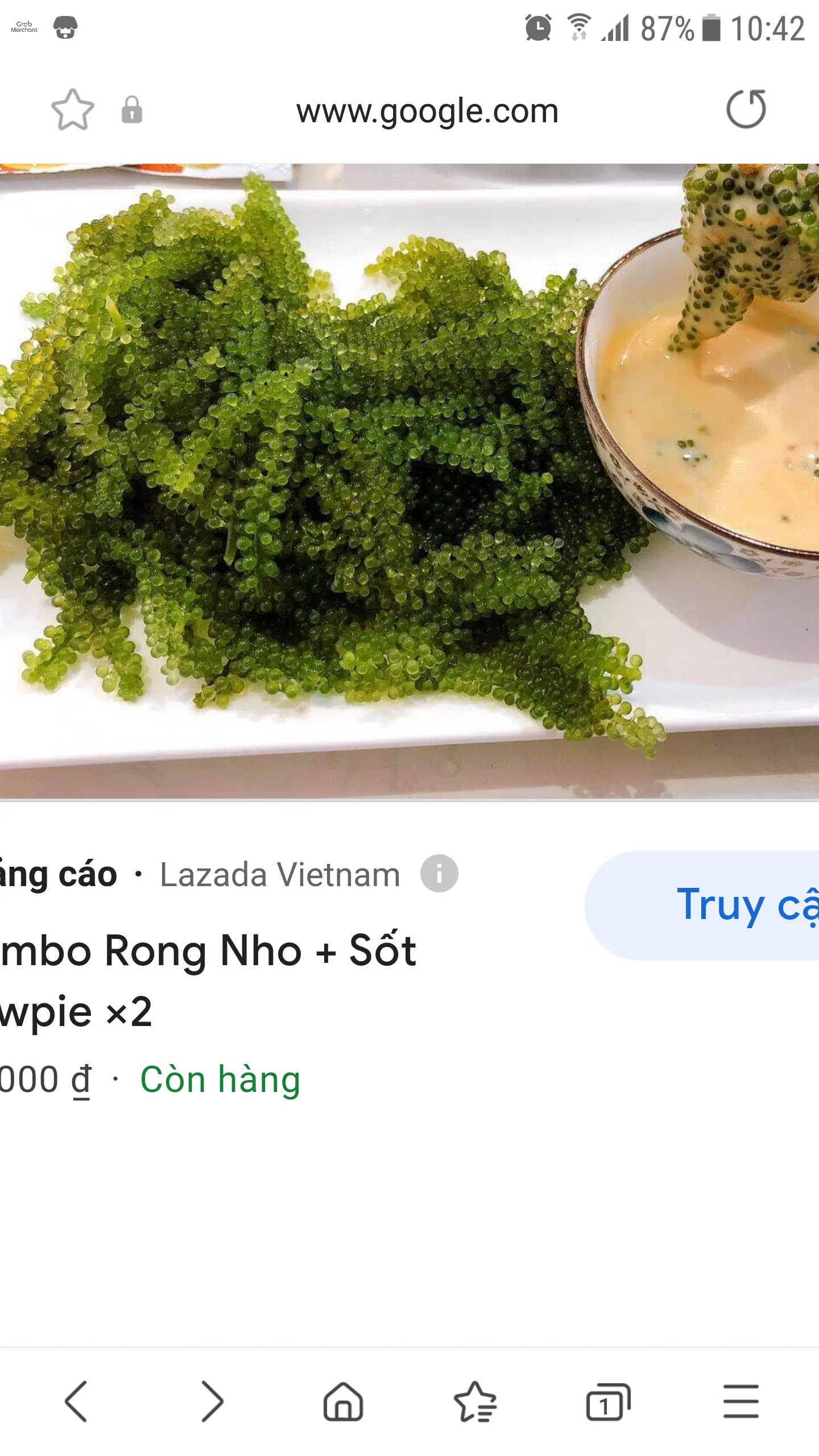 Hình ảnh Salad Rong Nho