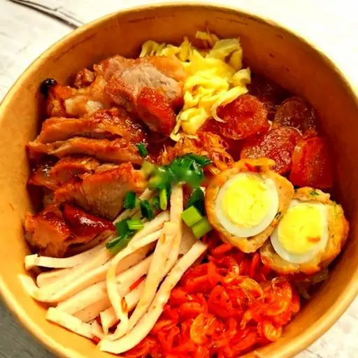 Hình ảnh Xôi thập cẩm thịt xá xíu nướng ( lớn)