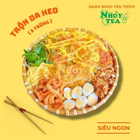 Hình ảnh Trộn Da Heo Bơ Tỏi Ớt (3 Trứng)