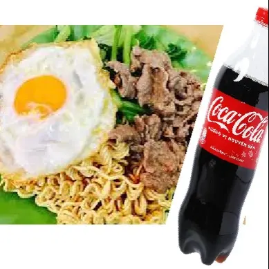 Hình ảnh Combo: Mì xào Bò - Trứng Ốp La - Coca