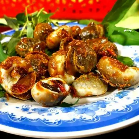 Hình ảnh Ốc mỡ rang muối