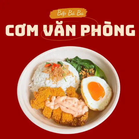Hình ảnh Cơm heo chiên xù - ốp la