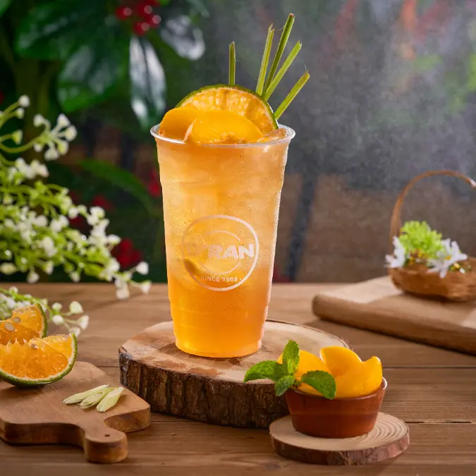 Hình ảnh Trà Đào Cam Sả D'ran