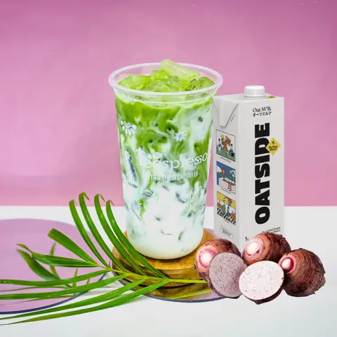 Hình ảnh Matcha Latte Yến Mạch Khoai Môn