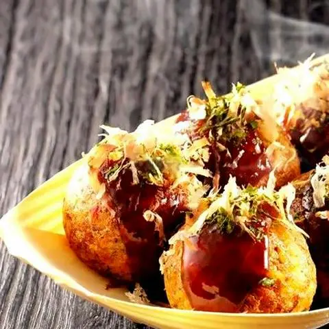 Hình ảnh Takoyaki 4 viên nhân bạch tuộc