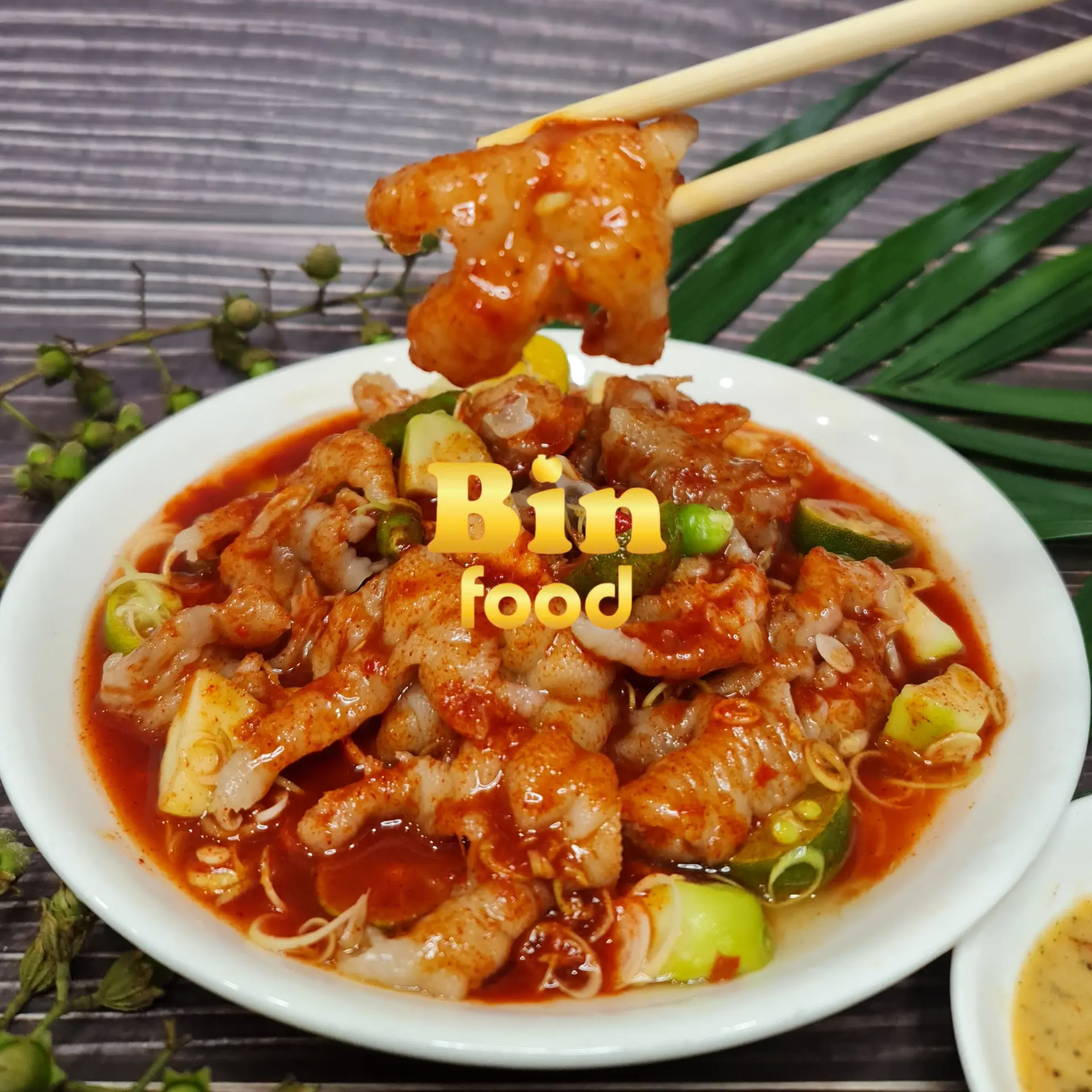 Hình ảnh Chân gà rút xương sốt Thái Size M