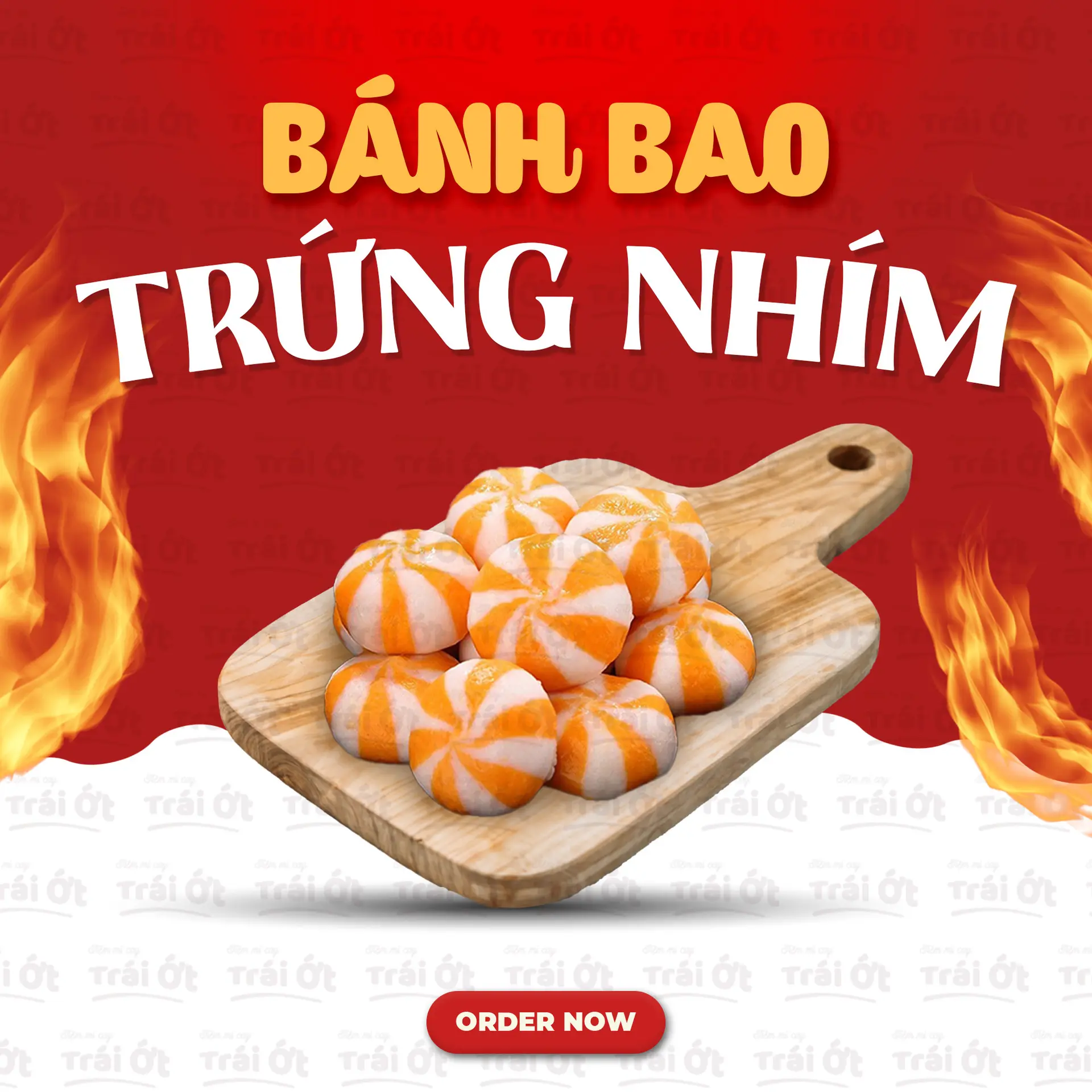 Hình ảnh Bánh Bao Trứng Nhím Chiên (4 viên)