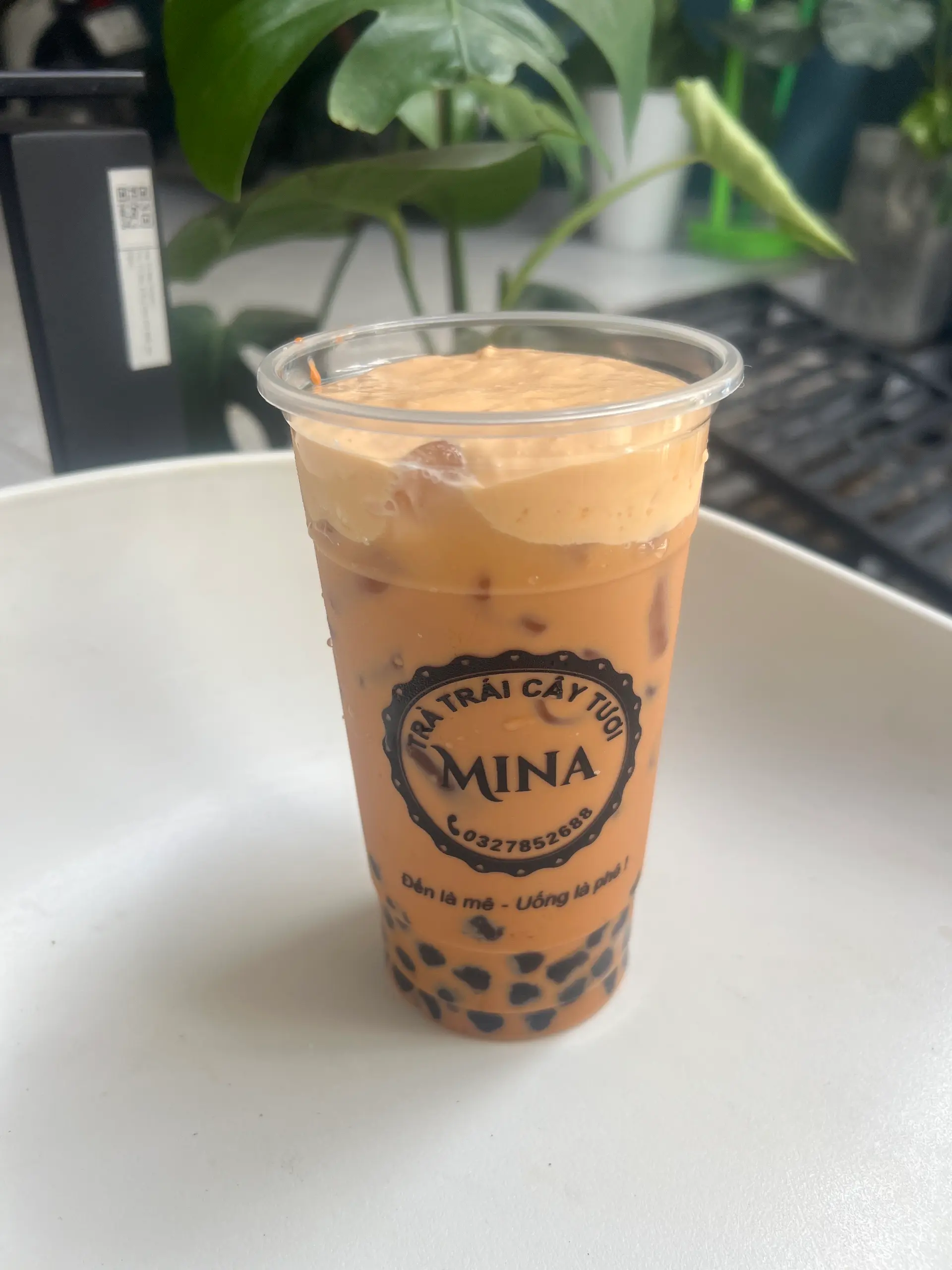 Hình ảnh Trà Sữa Thái Đỏ Sốt Kem
