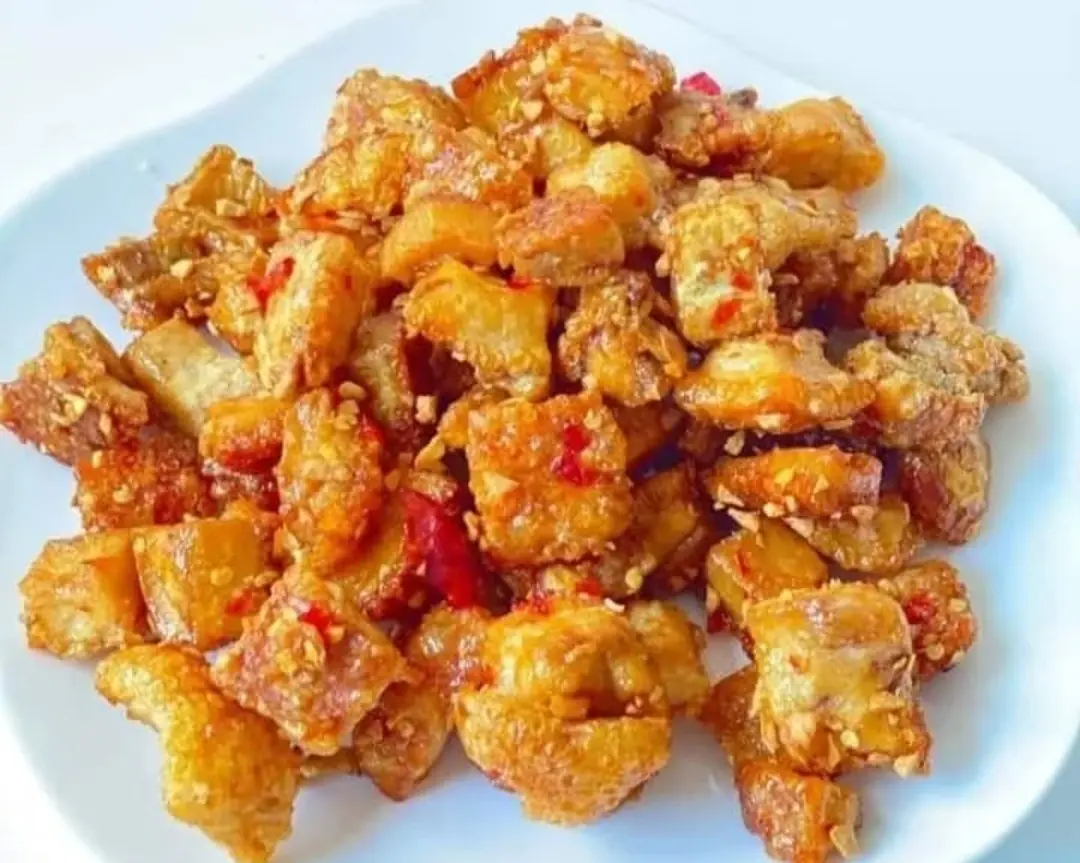 Hình ảnh Tóp mỡ mắm tỏi thêm