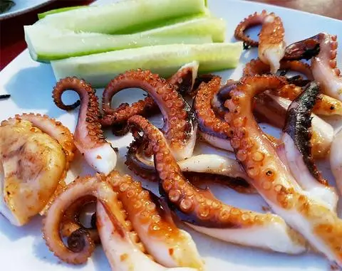 Hình ảnh Bạch tuộc nướng 
