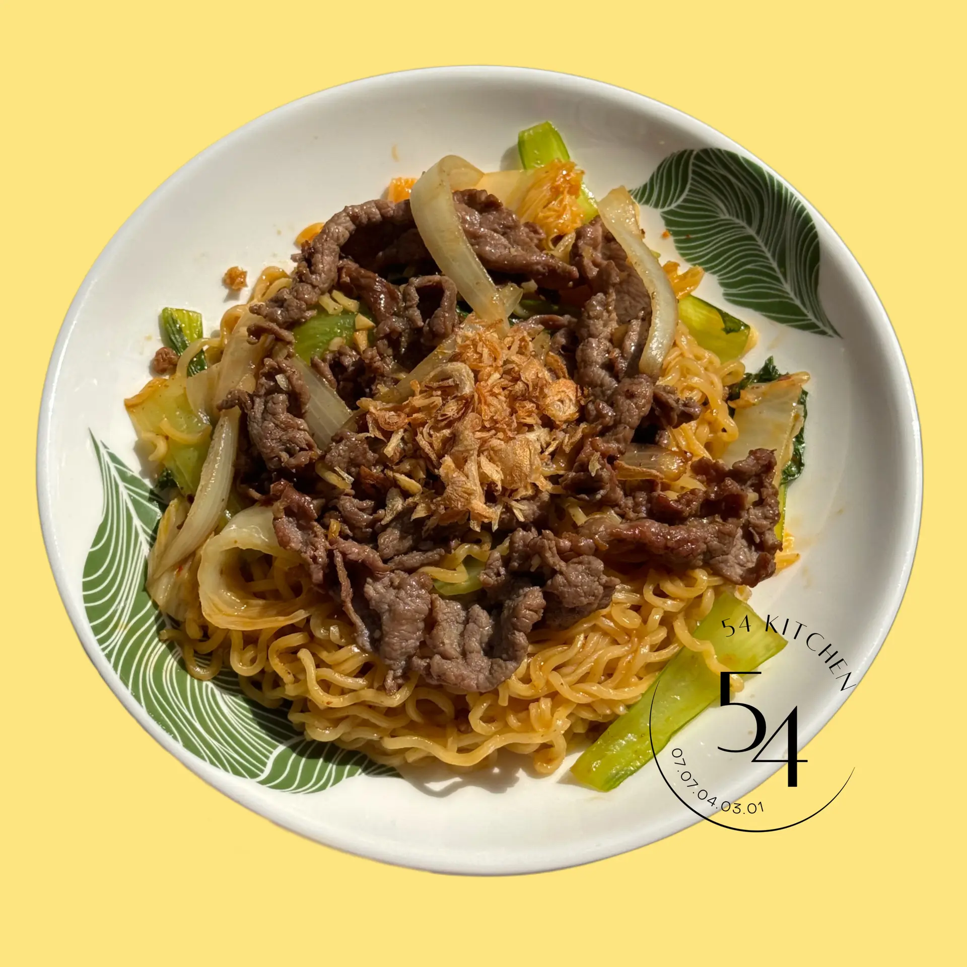 Hình ảnh Mì trộn Indomie bò xào