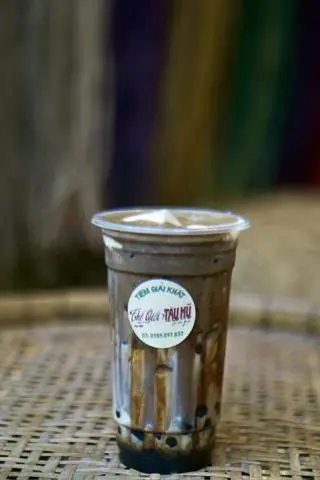 Hình ảnh Tàu Hũ Houjicha đường đen