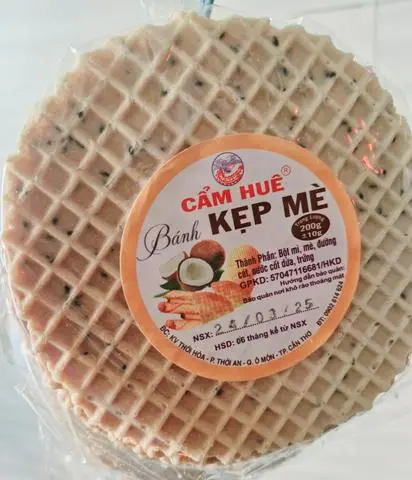 Hình ảnh Bánh kẹt mè nươc cốt dừa