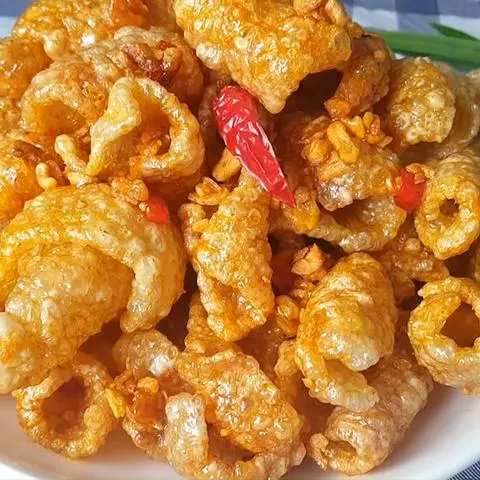 Hình ảnh Da Heo Mắm Tỏi