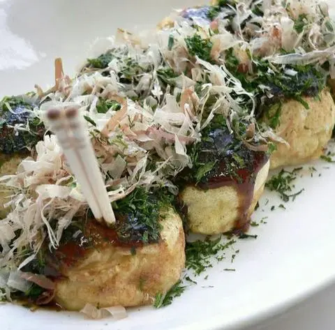 Hình ảnh Takoyaki nhân bạch tuộc - 8 viên - 7up