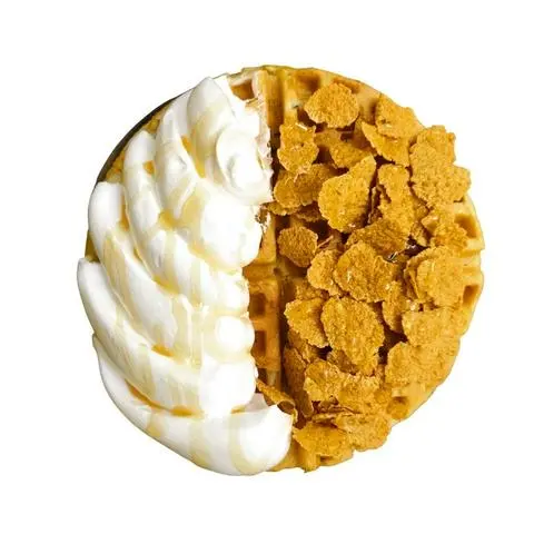 Hình ảnh Bánh Waffle Mật Ong và Ngũ Cốc
