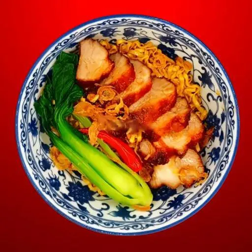 Hình ảnh Mì Trộn Sốt Thái Xá Xíu
