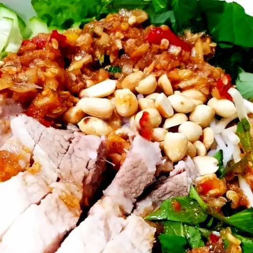 Hình ảnh Bún mắm nêm thập cẩm