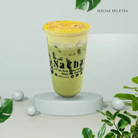 Hình ảnh Matcha kem trứng khè