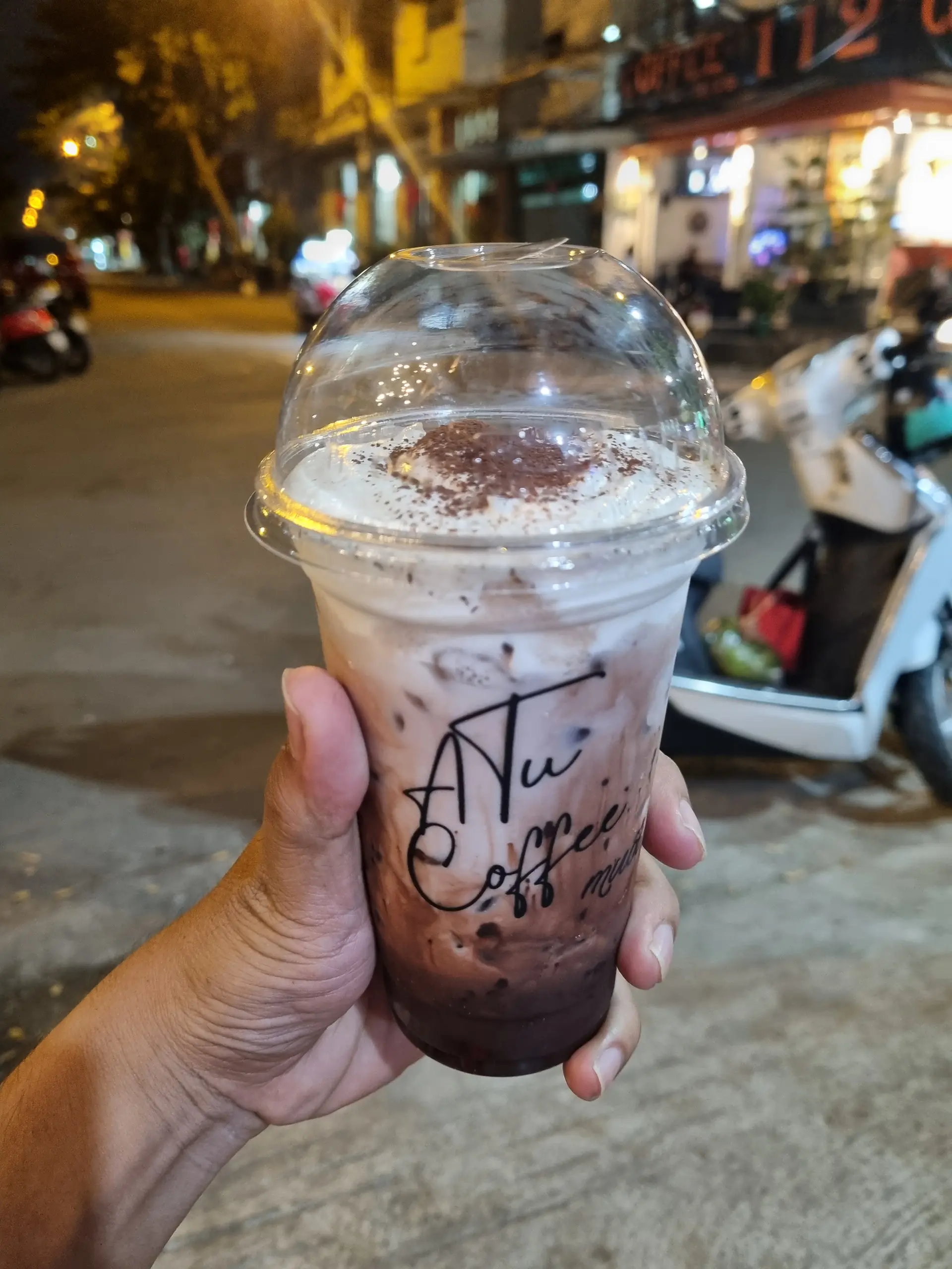 Hình ảnh Cacao sữa đá muối hồng