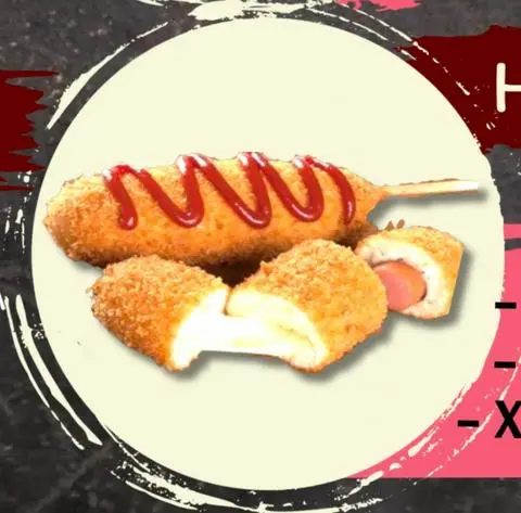 Hình ảnh Hotdog Xúc Xích Phô Mai