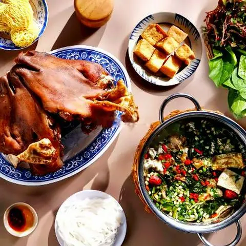 Hình ảnh Lẩu Đầu Dê Bổ Dưỡng - GIA TRUYỀN