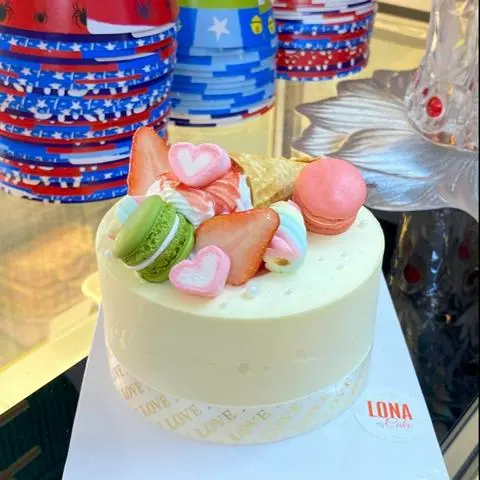 Hình ảnh  Bánh Kem Yogurt Macaron 