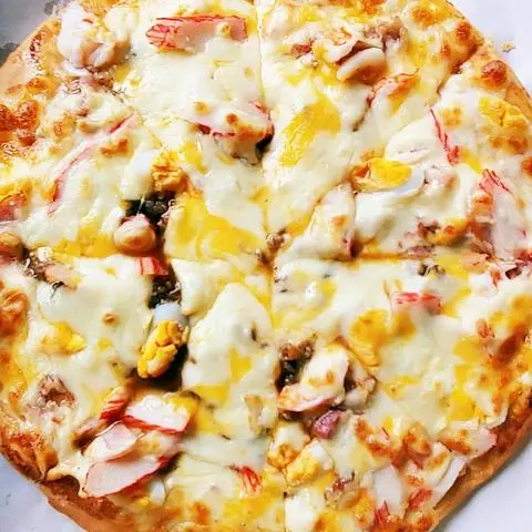 Hình ảnh Pizza thập cẩm mix bò