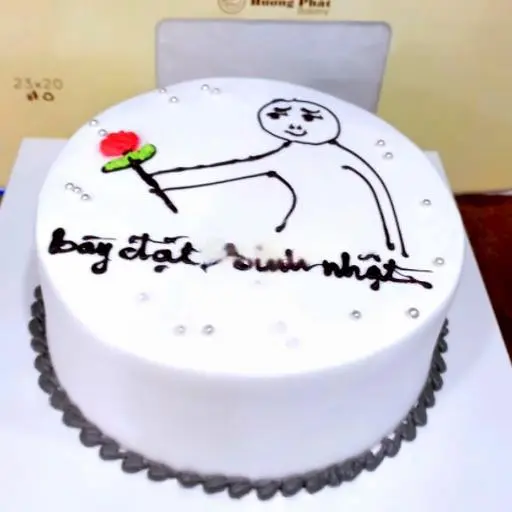 Hình ảnh BK bày đặt sinh nhật.
