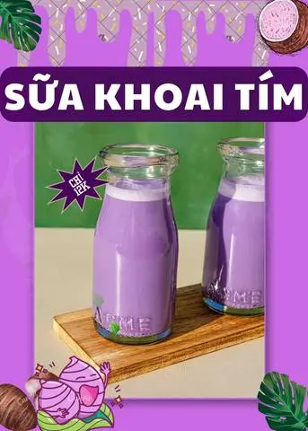 Hình ảnh Sữa Khoai Môn chai 330ml