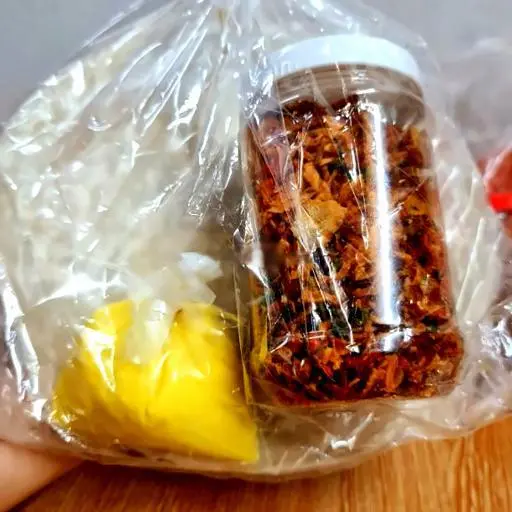 Hình ảnh Combo phơi sương muối hành phi - bơ