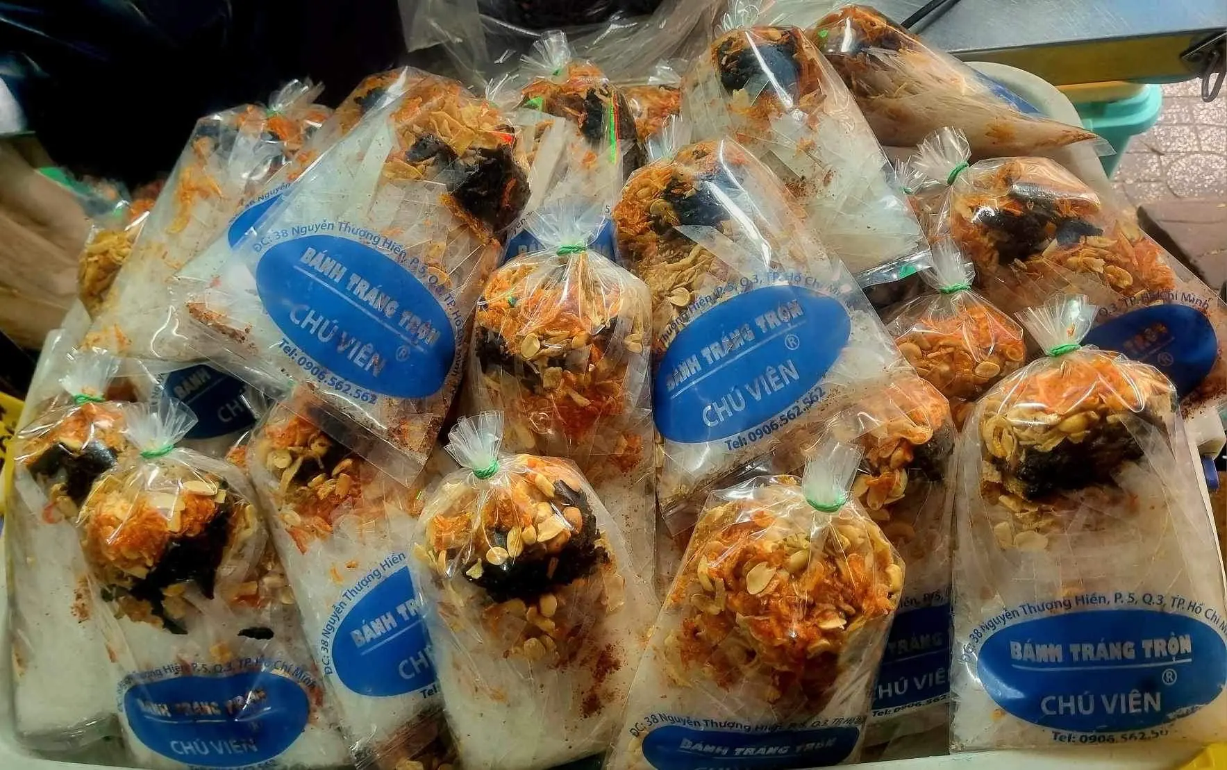 Hình ảnh Bánh tráng trộn KHÔ (chuyên đi tỉnh) 