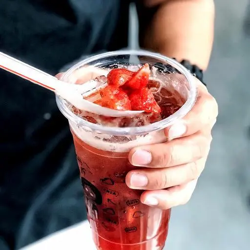 Hình ảnh Trà dâu tươi