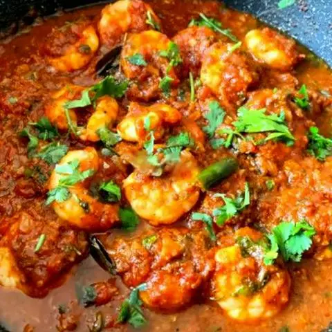 Hình ảnh Chettinad prawn fry