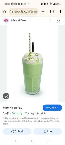 Hình ảnh Mint đá xay