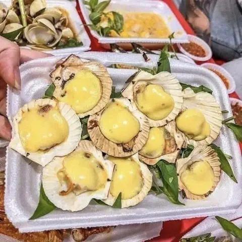 Hình ảnh Sò điệp nướng phô mai