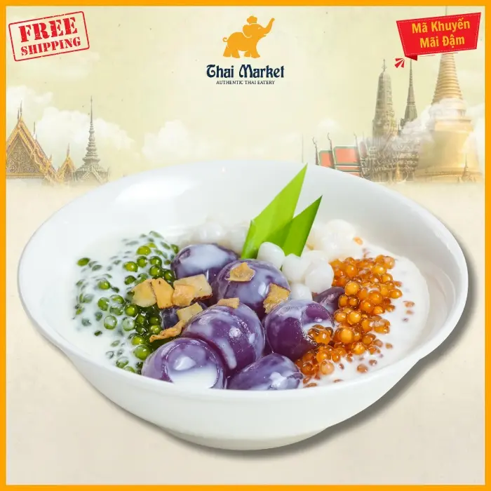 Hình ảnh Chè Khoai Môn Thạch Xôi Dừa  